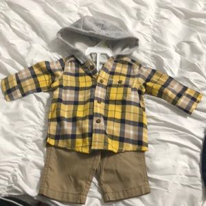 2pc set sweater and khaki pants